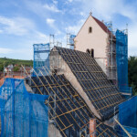 Traenheim - Chantier de rénovation de l'église